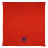 Custom Orange Red Light Purple Square Table Cloth