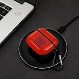 Custom Orange Red Purple AirPods Case (3rd Generation)