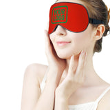 Custom Orange Red Emerald Green Sleep Mask