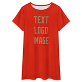 Custom Orange Red Light Khaki Nachthemd
