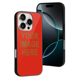 Custom Orange Red Khaki Phone Case