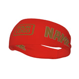 Custom Orange Red Khaki Sports headband