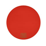 Custom Orange Red Khaki Round Table Cloth