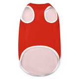Custom Orange Red Khaki Pet Vest