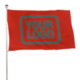 Custom Orange Red Blue Green Flag