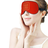 Custom Orange Red Orange Sleep Mask