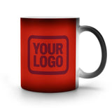 Custom Orange Red Crimson Red Magic Mug