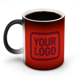 Custom Orange Red Crimson Red Magic Mug