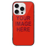 Custom Orange Red Crimson Red Phone Case