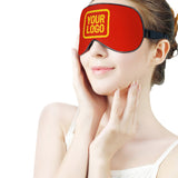 Custom Orange Red Gold Sleep Mask
