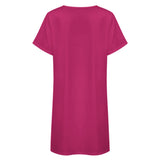 Custom Pink Brown Nachthemd