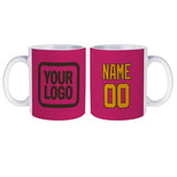 Custom Pink Yellow Mug