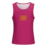 Custom Pink Yellow Men's Tank Top