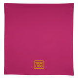 Custom Pink Brown Square Table Cloth