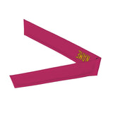 Custom Pink Yellow Headband