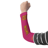 Custom Pink Yellow Arm Sleeve