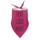 Custom Pink Olive Pet Scarf