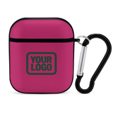 Custom Pink Green AirPods Case