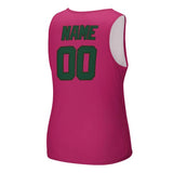 Custom Pink Green Men's Tank Top