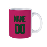 Custom Pink Green Mug