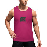 Custom Pink Green Men's Tank Top