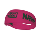 Custom Pink Green Sports headband