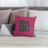 Custom Pink Green Pillowcase