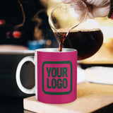 Custom Pink Green Mug