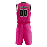 Custom Pink Olive Basketball Set