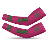 Custom Pink Emerald Green Arm Sleeve