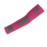 Custom Pink Emerald Green Arm Sleeve