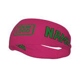 Custom Pink Emerald Green Sports headband
