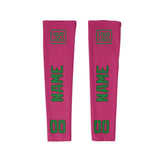 Custom Pink Emerald Green Arm Sleeve