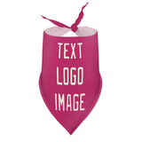 Custom Pink Cream Pet Scarf