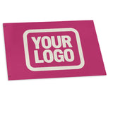 Custom Pink Cream Flag
