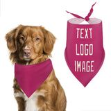 Custom Pink Cream Pet Scarf
