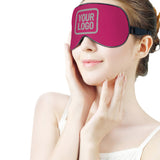 Custom Pink Gray Sleep Mask