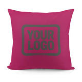 Custom Pink Dark Grey Pillowcase