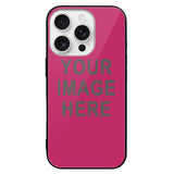 Custom Pink Dark Grey Phone Case