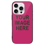 Custom Pink Dark Green Phone Case