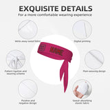 Custom Pink Red Headband
