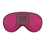Custom Pink Dark Green Sleep Mask