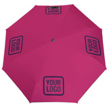 Custom Pink Purple Automatic Umbrella