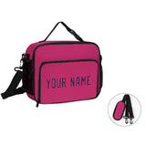 Custom Pink Purple Lunch Bag