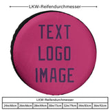 Custom Pink Purple Truck Tires