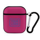 Custom Pink Light Purple AirPods Case