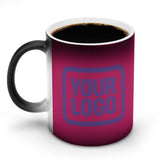 Custom Pink Light Purple Magic Mug