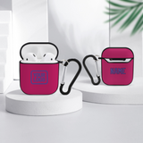 Custom Pink Light Purple AirPods Case