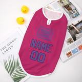 Custom Pink Light Purple Pet Vest