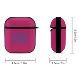 Custom Pink Light Purple AirPods Case